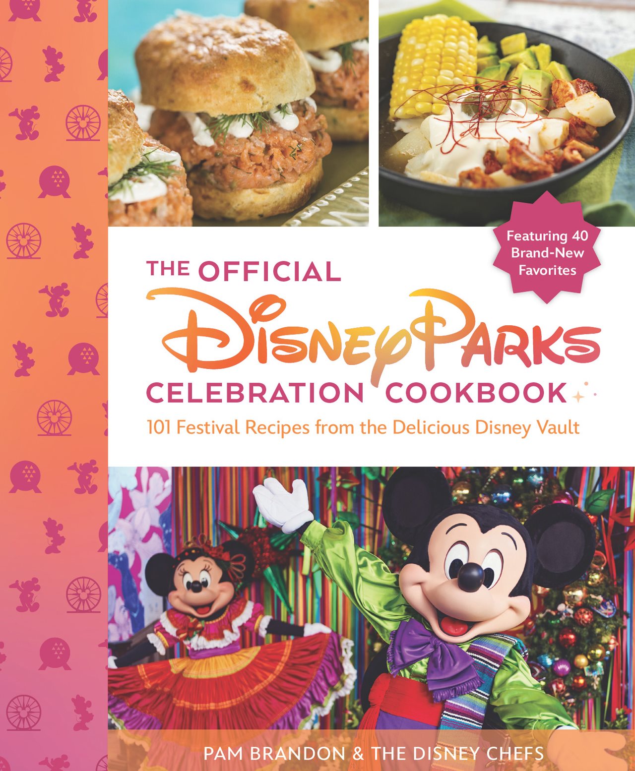 The Official Disney Parks Celebration Cookbook cover.