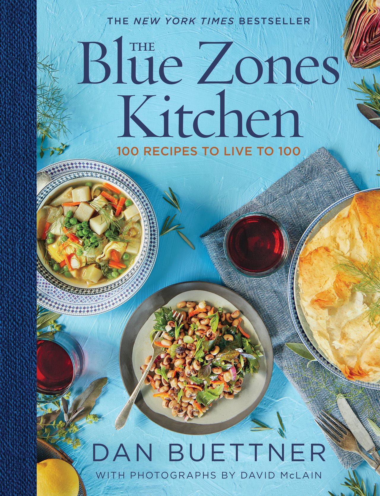 The Blue Zones Kitchen cookbook cover.